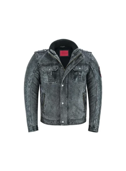 KANG-1026GF KANGAROO Biker Racer Style Combo Jacket CONSTRUCTION