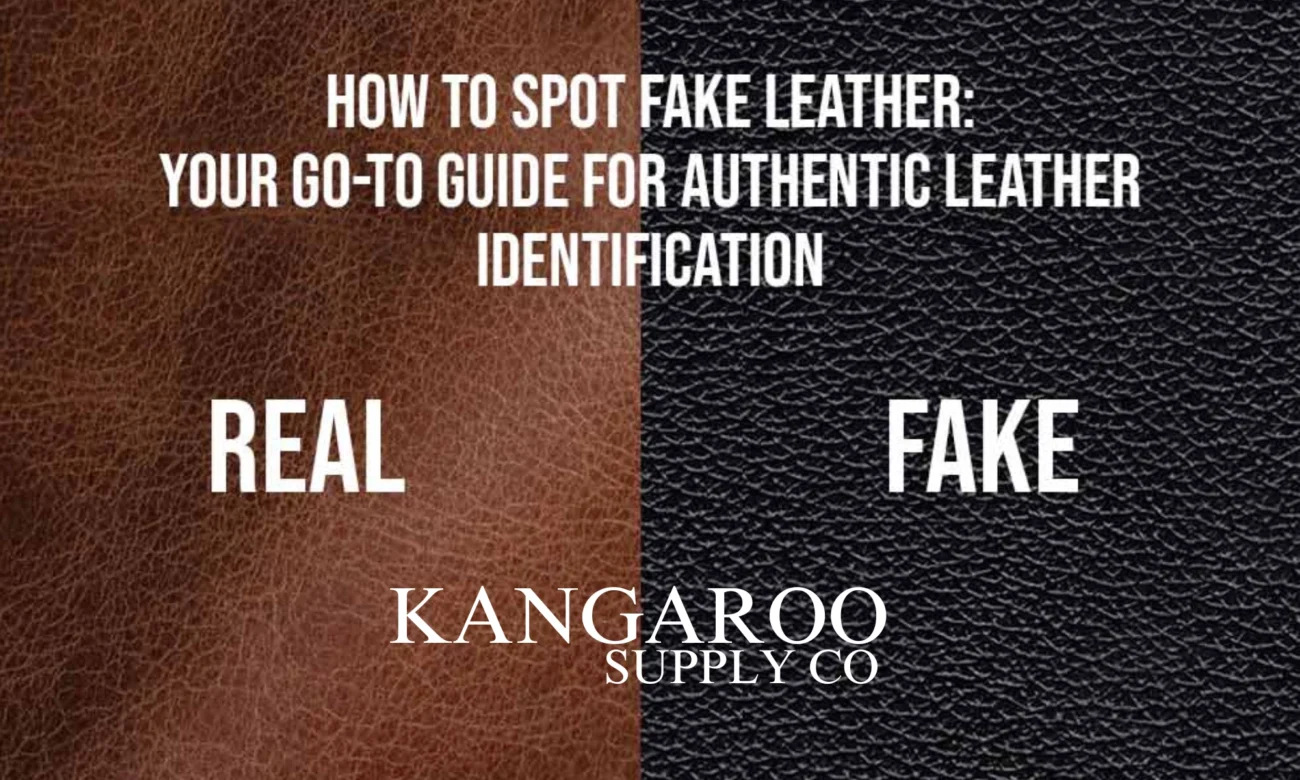 ide-by-side comparison of real leather jacket vs. faux leather jacket showing texture differences